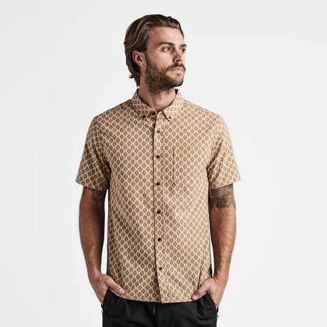 Roark Scholar Oxford Shirt - Pignoli