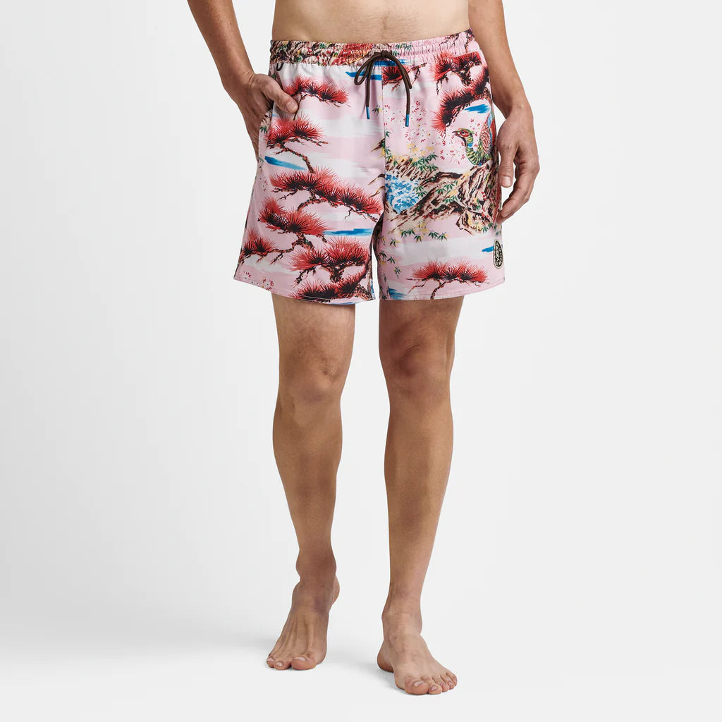 Roark Shorey 16" Boardshorts - Pink Cherry Blossom