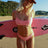 Volcom So Current Crop Top - Paradise Pink