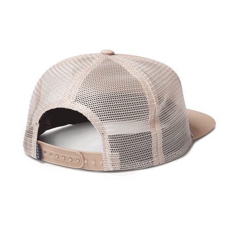 Roark Station Trucker Snapback Hat - Dark Khaki