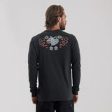 Roark Wolfpack Long Sleeve Tee  - Black