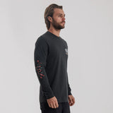 Roark Wolfpack Long Sleeve Tee  - Black