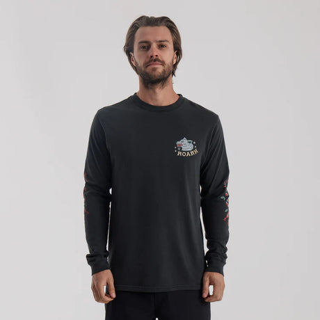 Roark Wolfpack Long Sleeve Tee  - Black