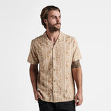 Roark Gonzo Camp Collar Shirt - Sarda Almond