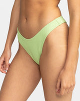 Roxy Aruba High Leg Cheeky Bikini Bottoms - Margarita