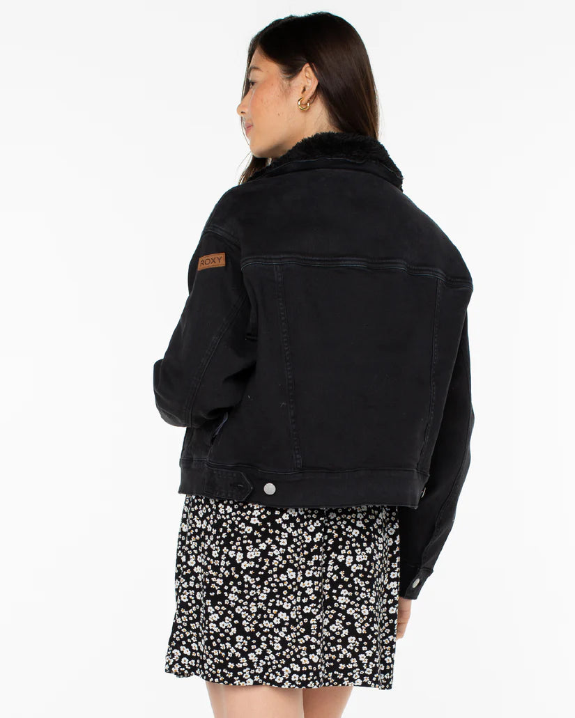 Roxy Big Smoke Jacket - Phantom