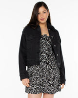 Roxy Big Smoke Jacket - Phantom