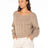 Roxy Day Dream Boat Neck Sweater - Warm Taupe