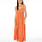 Roxy Hot Tropics Flowy Maxi Dress - Ginger Spice