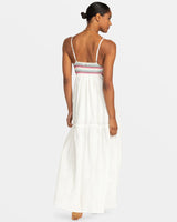 Roxy Hot Tropics Flowy Maxi Dress - Snow White