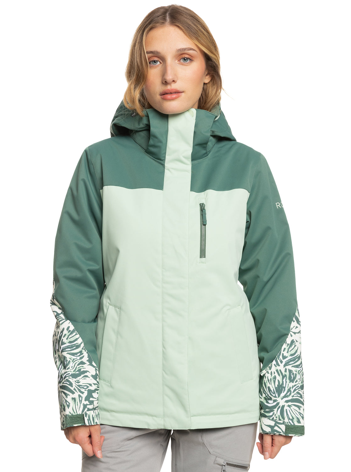Jacket Block Hood – Jetty Technical Snow River Roxy Roxy Doug\'s