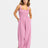 Roxy Just Passing By Smocked Jumpsuit - Mauve Orchid