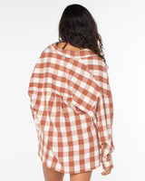 Roxy Lets Get Away Shirt - Russet