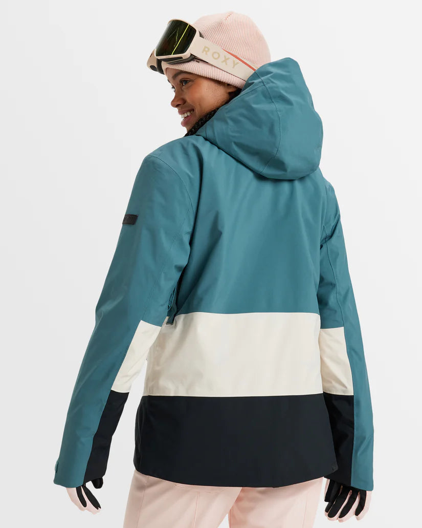 Roxy Peakside Snow Jacket - Sea Pine