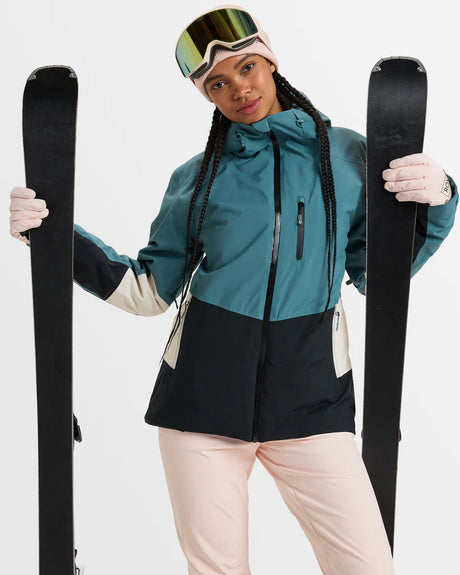 Roxy Peakside Snow Jacket - Sea Pine