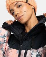 Roxy Presence Parka Snow Jacket - Peach Pink Dreamy Picture