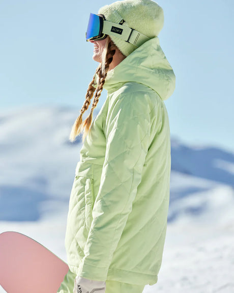 Roxy Radiant Lines Overhead Snow Jacket - Butterfly