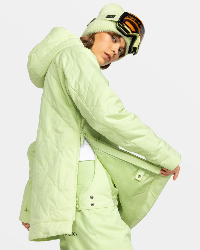 Roxy Radiant Lines Overhead Snow Jacket - Butterfly