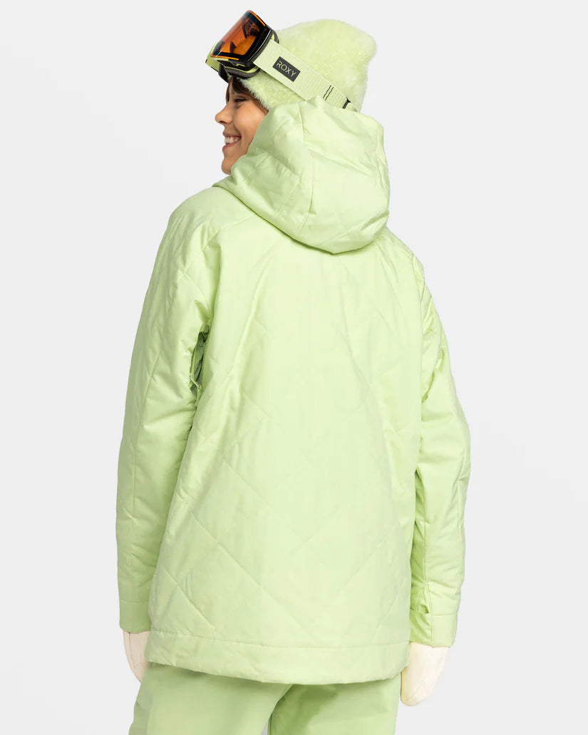 Roxy Radiant Lines Overhead Snow Jacket - Butterfly