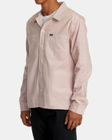 RVCA Americana Corduroy Overshirt - Pale Mauve