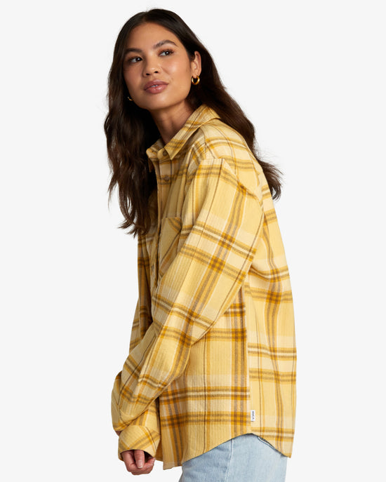 RVCA Breeze Flannel Long Sleeve Shirt - Multi