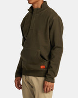 RVCA Chainmail Pullover - Chocolate