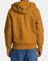 RVCA Chainmail Sherpa Lined Jacket - Camel