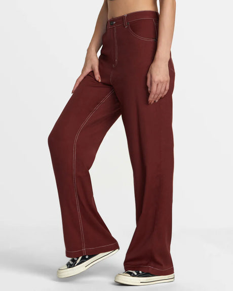 RVCA Coco Pants - Madder Brown