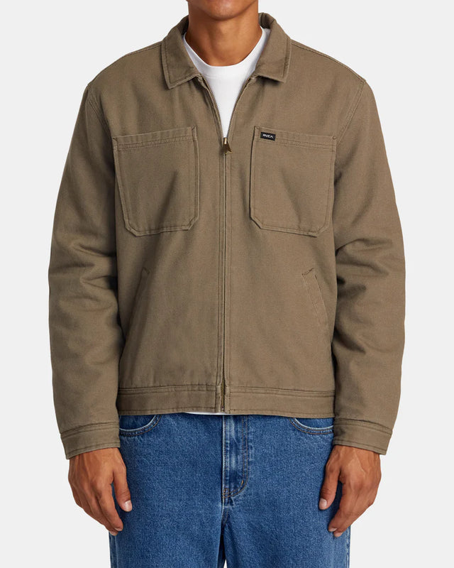 RVCA Coping Jacket - Mushroom