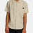 RVCA Dayshift Stripe II Short Sleeve Shirt - Latte