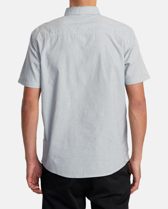 RVCA Endless Seersucker Short Sleeve Woven Shirt