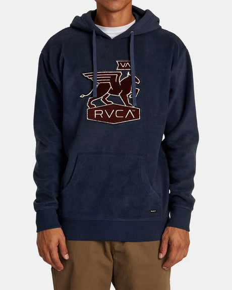 RVCA Griffin Hoodie - Moody Blue