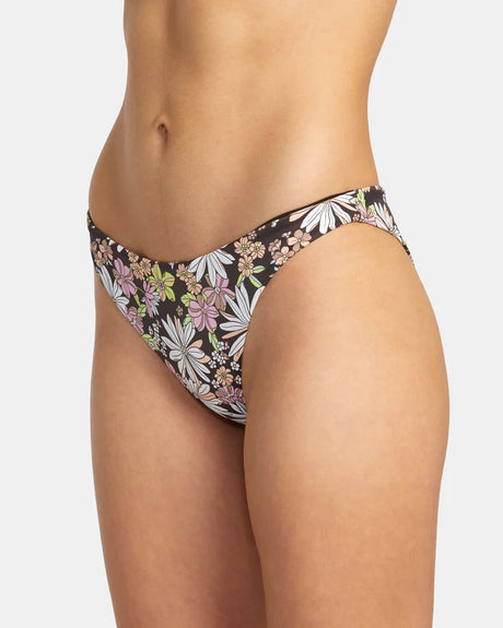 RVCA Lemonade Medium Bikini Bottom - Java