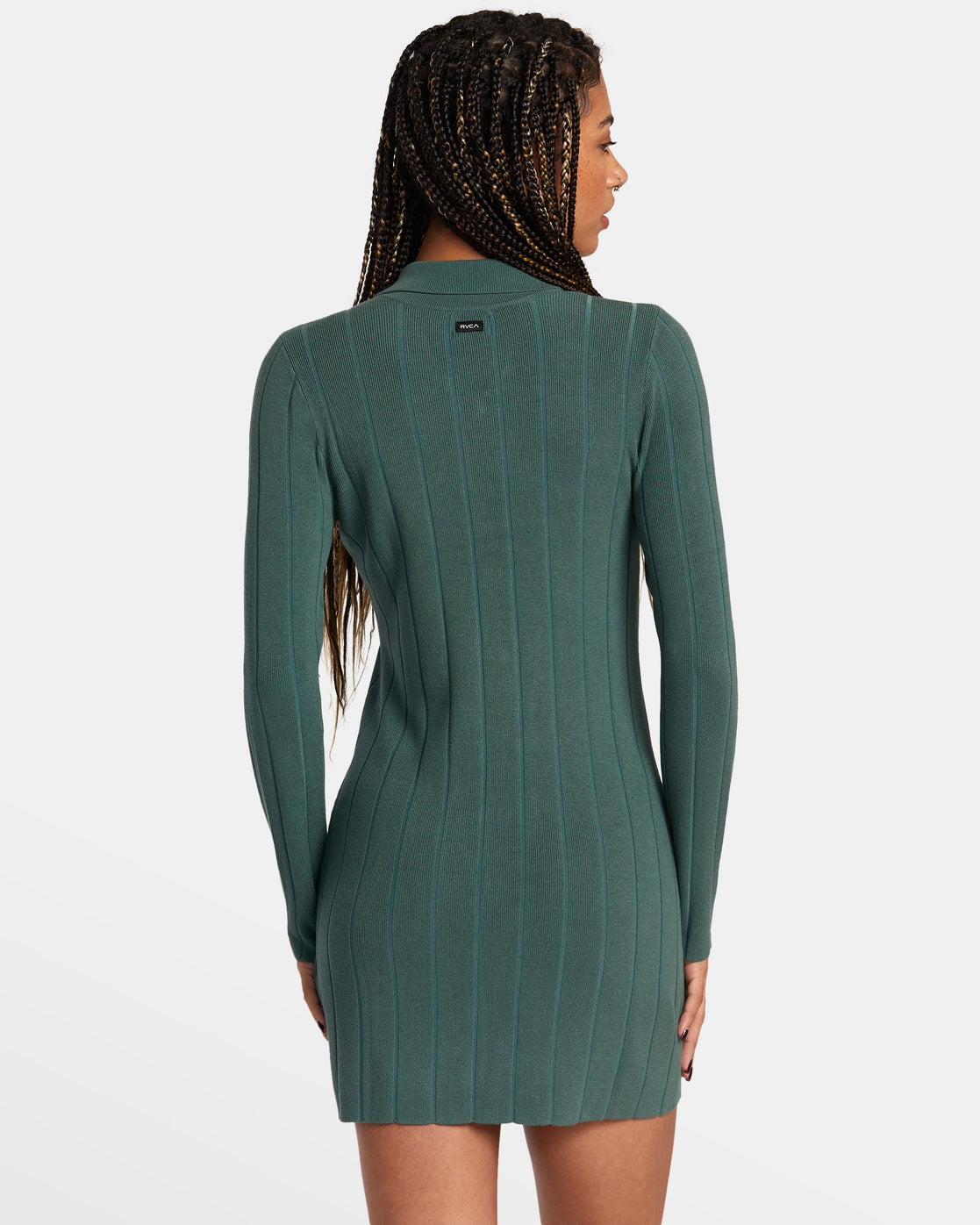 RVCA Meri Sweater Dress - Spinach