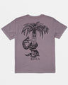 RVCA Pommier Palms Tee - Gray Ridge