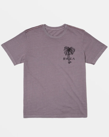 RVCA Pommier Palms Tee - Gray Ridge