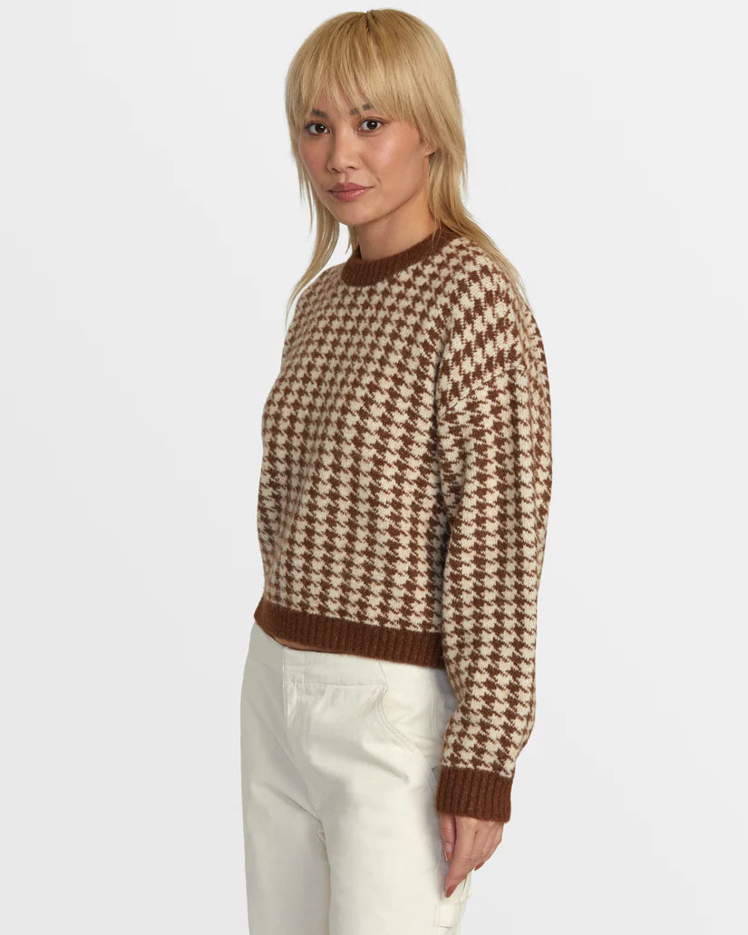 RVCA Prep Sweater - Mocha Bisque 