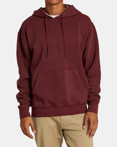 RVCA PTC Hoodie - Red Earth