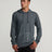 RVCA PTC Pigment Hooded Long Sleeve Tee - Garage Blue