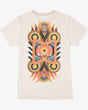 RVCA Redondo Mask Short Sleeve T-Shirt - Antique White