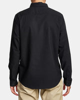 RVCA That'll Do Stretch Long Sleeve Shirt - Black