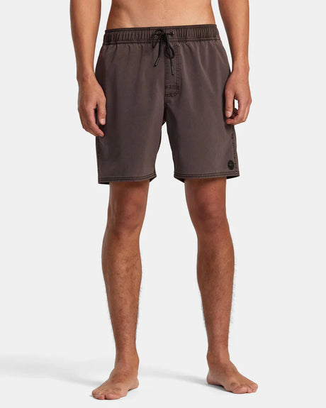 RVCA VA Pigment Elastic Boardshorts 17" - New Plum