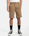 RVCA Weekend Stretch Short - Dark Khaki