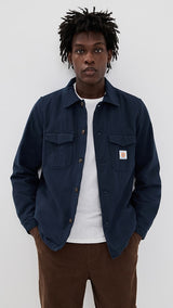 Rhythm Men's Sherpa Lined Work Shirt