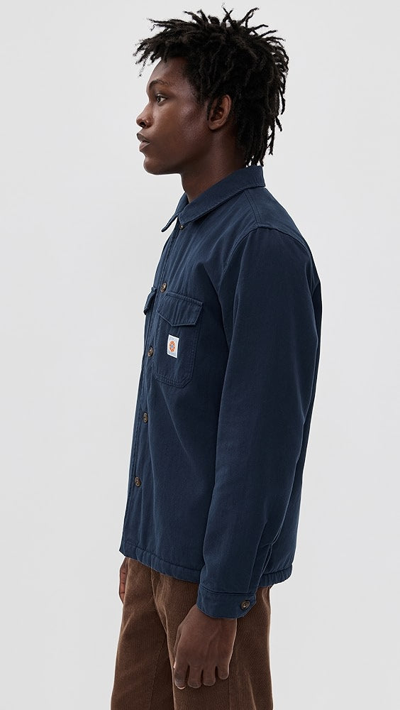 Rhythm Men's Sherpa Lined Work Shirt