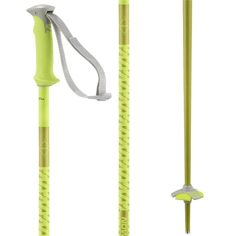 Salomon Polar Ski Poles - Neon Yellow