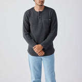 Seager Men's Sawpit Henley Long Sleeve Thermal