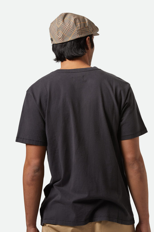 Brixton Men's Vintage Reserve Short Sleeve Henley