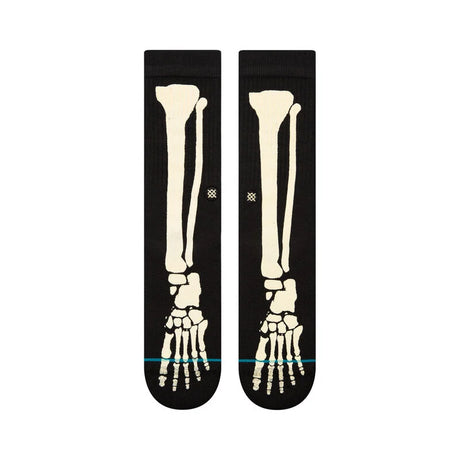 Stance Bonez Crew Socks - Black