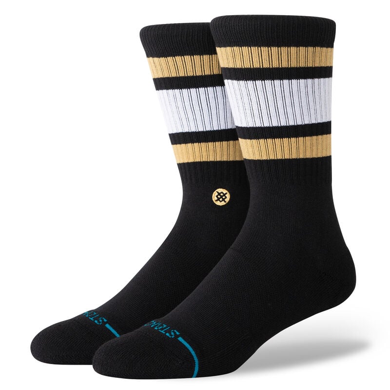 Stance Boyd Crew Socks - Black Brown